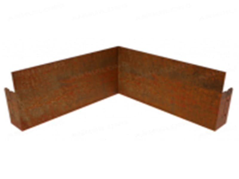 Chinese style corten steel garden gate For Metal Art